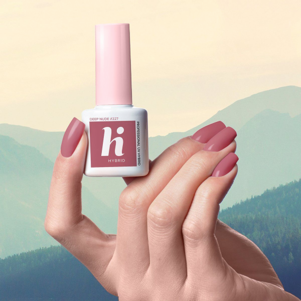 Hi Hybrid Hybrid lak na nehty 227 Deep Nude 5ml