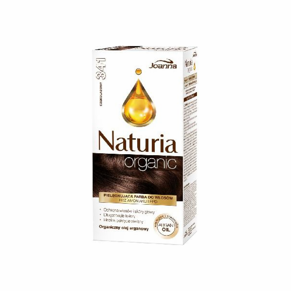 Joanna Naturia Bio barva č. 341 Čokoláda
