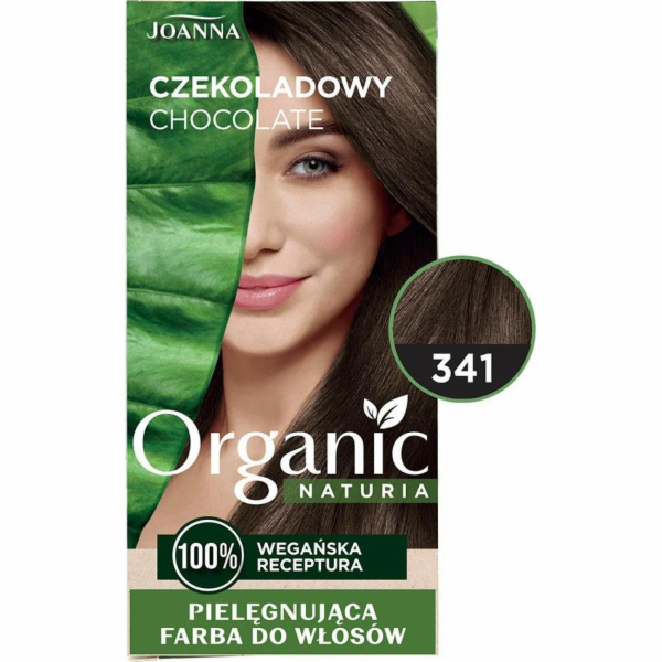 Joanna Naturia Bio barva č. 341 Čokoláda