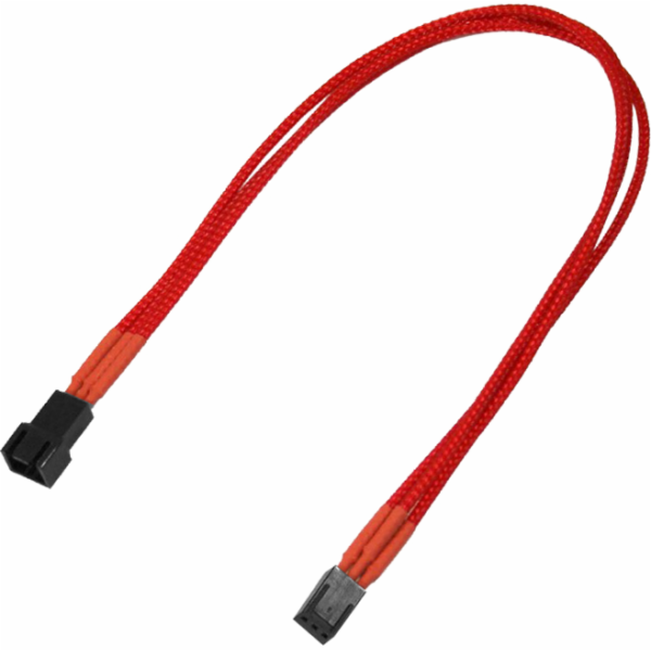 Nanoxia 3-pin - 3-pin, 0,3 m, červená (900300017)