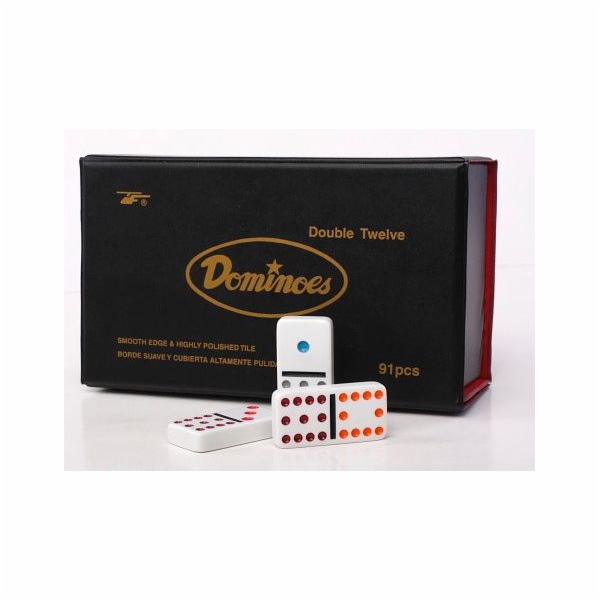 Hra GRAPET Domino 91 ks v pouzdře 12XVCD