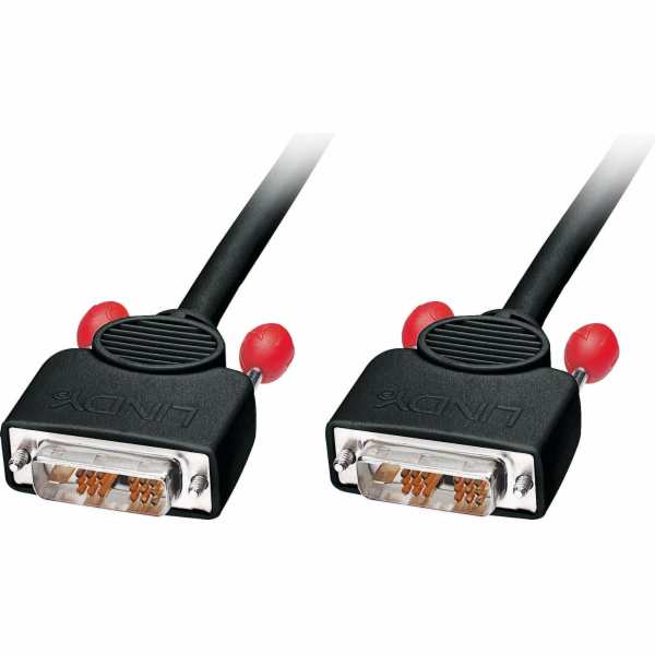 Lindy DVI-D - DVI-D kabel 1m černý (36605)