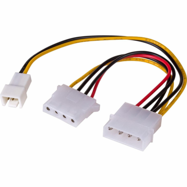 Akyga Molex x2 - 3kolíkový, 0,15 m, vícebarevný (AK-CA-35)