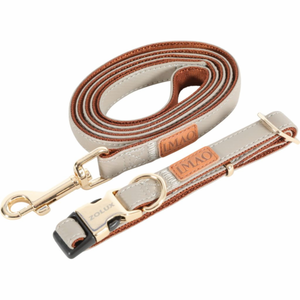 Šňůrka Zolux IMAO MAYFAIR 20 mm/1,2 m, šedá