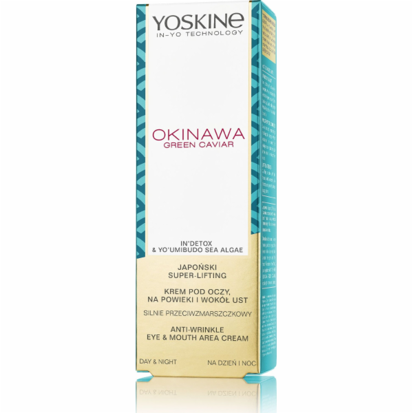 Yoskine Okinawa oční krém se zeleným kaviárem 15 ml