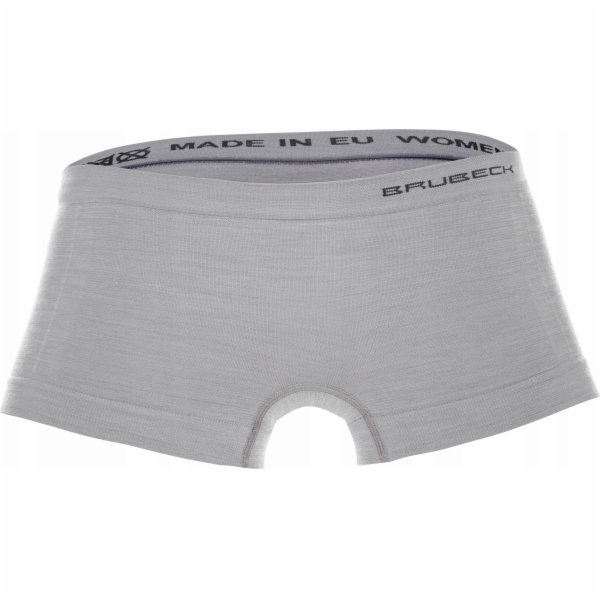 Brubeck BX10440 Dámské boxerky COMFORT WOOL šedé XL
