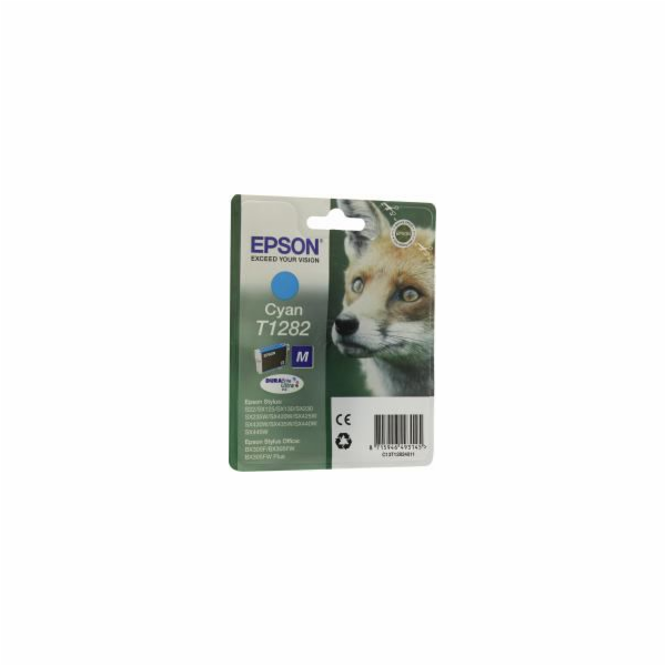 Originální inkoust Epson T1282, azurový (C13T12824022)