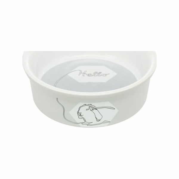 Miska Trixie, pro králíka, keramická, 240 ml/? 11 cm, s p...