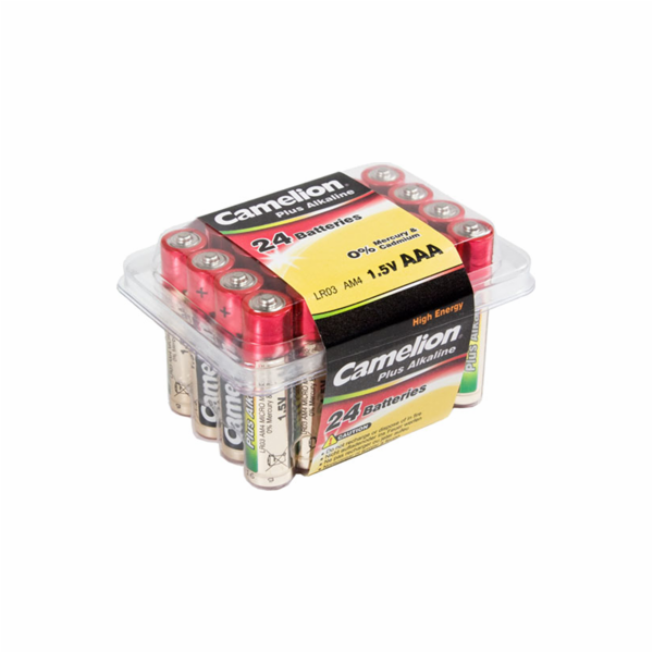 Camelion Baterie Plus AAA / R03 24 ks.