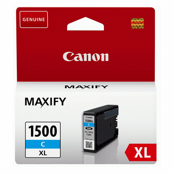 Inkoust Canon PGI-1500 XL C (azurový)