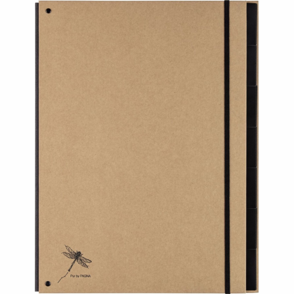 Pagna Folder Pultordner 7 Fächer Pur natur 1Stk