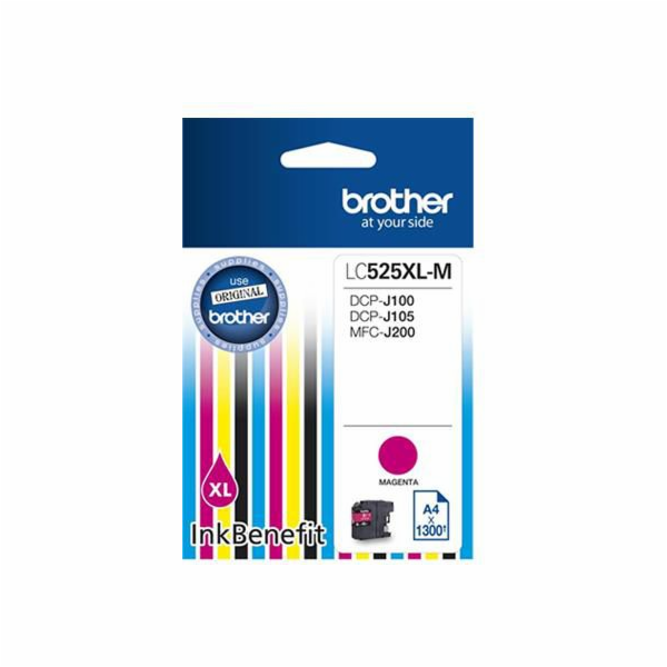 Originální inkoust Brother LC525XLM (purpurový)
