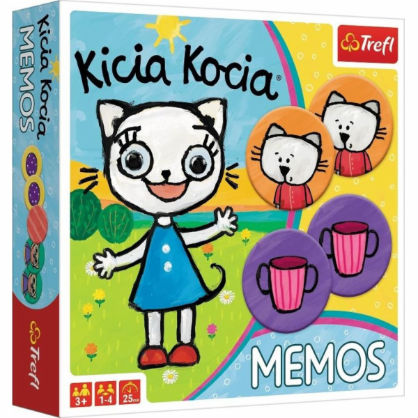 Trefl Game Memos Kicia Kocia 01894 Trefl