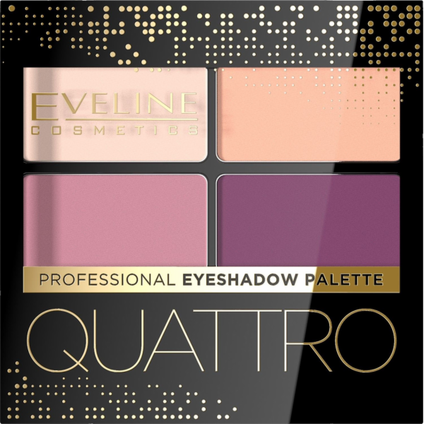 Eveline Eveline Quattro Quadruple oční stíny č. 03 3,2g