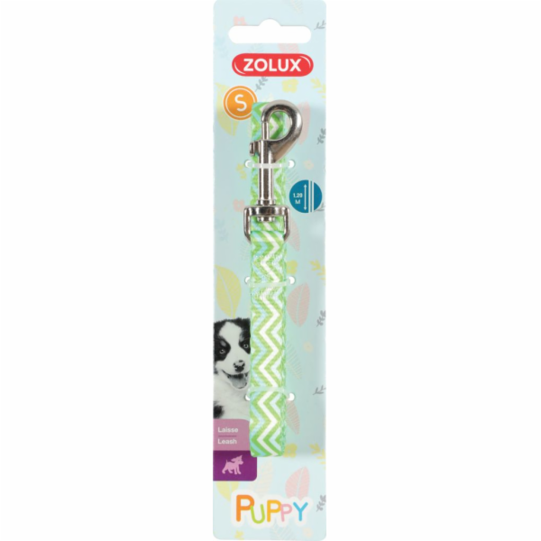 Vodítko Zolux Puppy PIXIE 13 mm/1,20 m, zelené