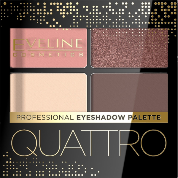 Eveline Eveline Quattro Quadruple oční stíny č. 06 3,2g
