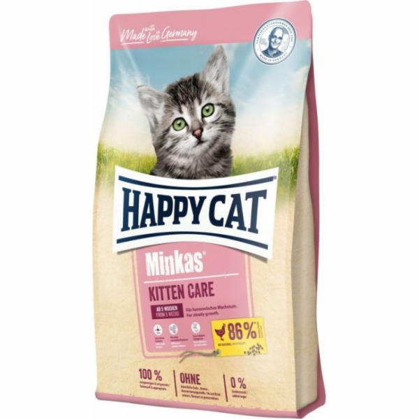 Happy Cat Minkas Kitten Care Drůbež 1,5 kg