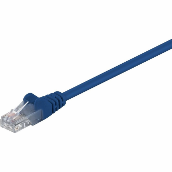 Goobay Goobay 68345 CAT 5e patch kabel, U/UTP, modrý, 10 m