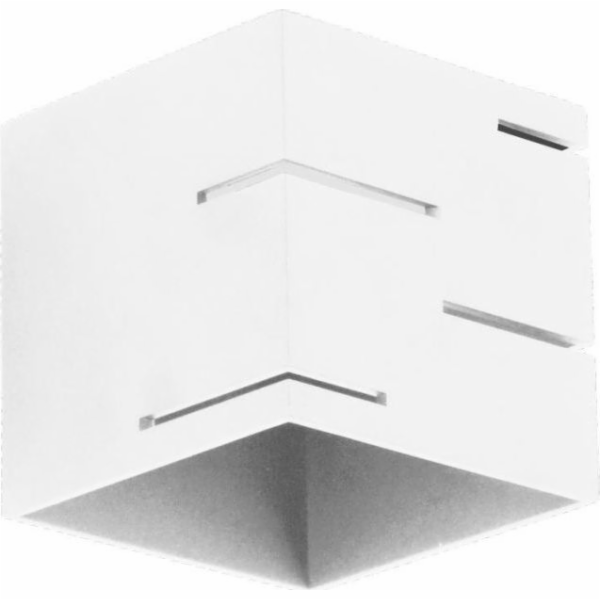 Lampex Quado Moderní nástěnné svítidlo 1x40W (692/A BIA)