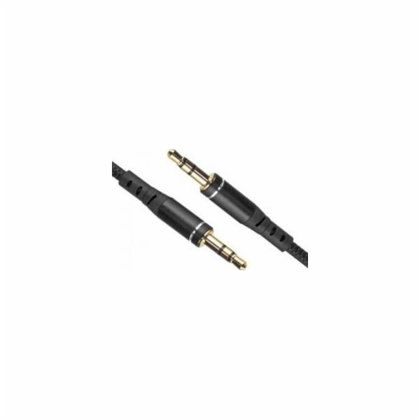 EverActive Jack 3,5mm - Jack 3,5mm kabel 1,5m černý (CBS-...