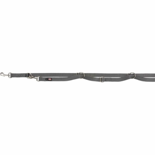 Trixie Premium nastavitelné vodítko, M–L: 2,00 m/20 mm, g...