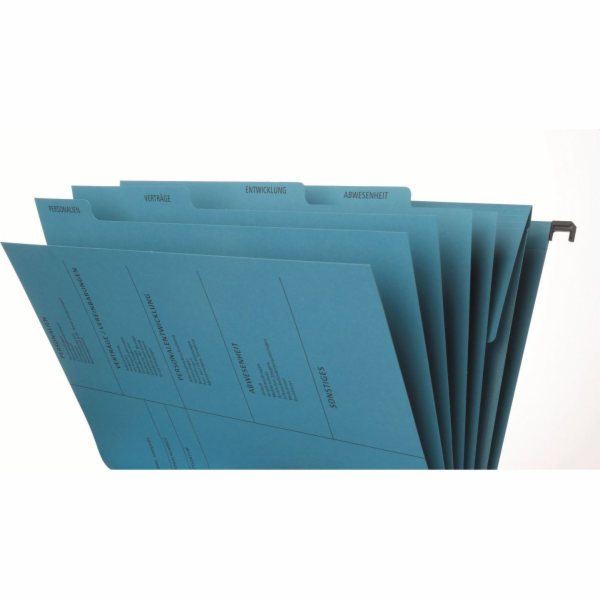 Pagna Folder Personalakte 5 Fächer blau