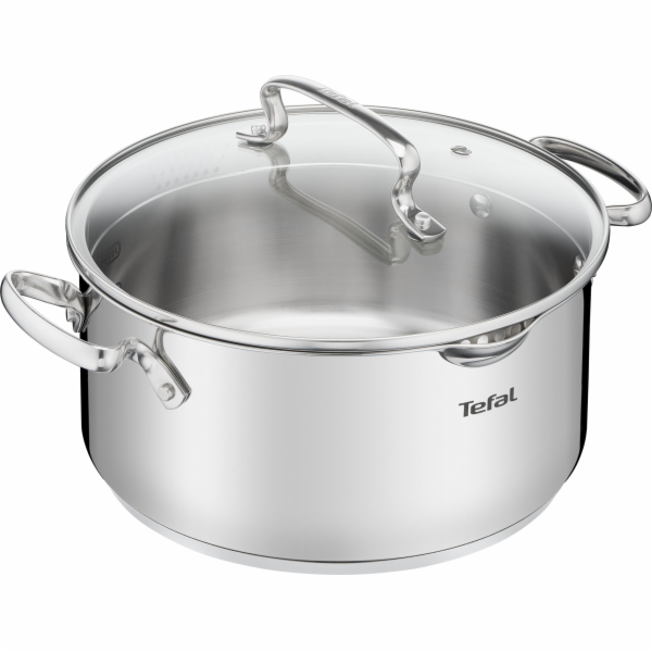 Hrnec Tefal Duetto+ 24cm stříbrný