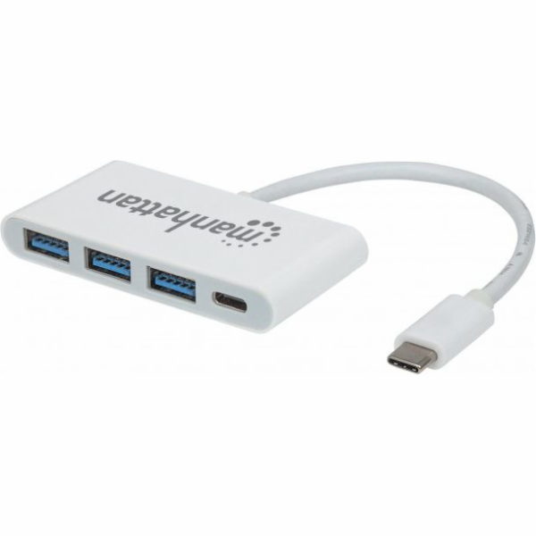 Manhattan USB HUB 1x USB-C + 3x USB-A 3.0 (163552)