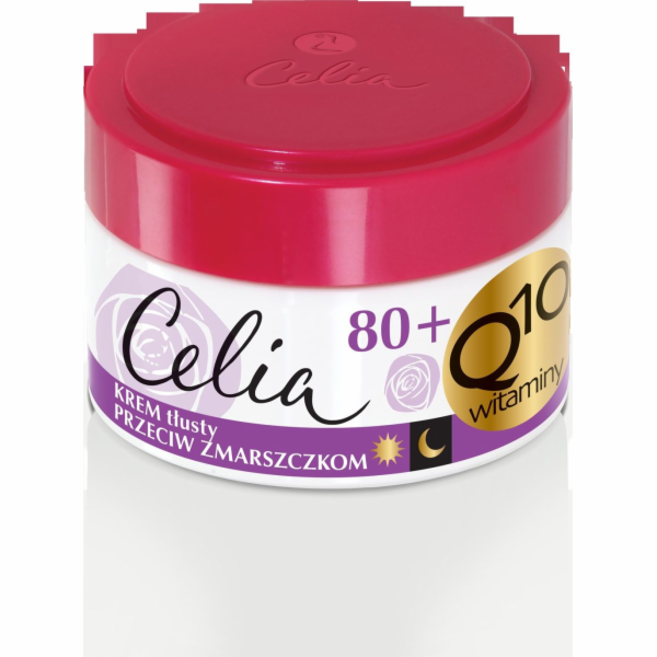 Celia Q10 Vitamins 80+ krém na obličej proti vráskám 50 ml