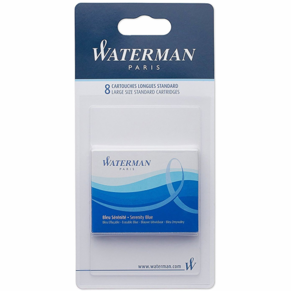 Waterman Waterman Tintenpatrone Ink Stojan. Serenity Blue...