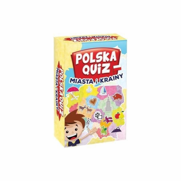 Kvíz klokan Polsko. Města a země