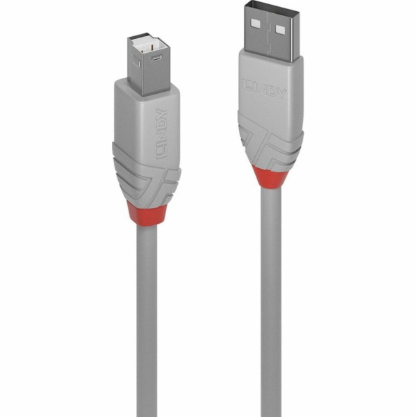 Lindy USB-A - USB-B USB kabel 1 m černý (36682)