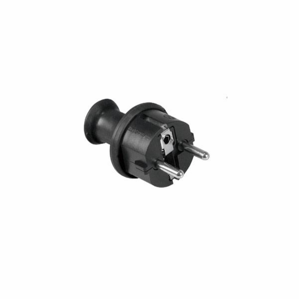 Opal WT-40H 16A IP44 přímá zástrčka, černá