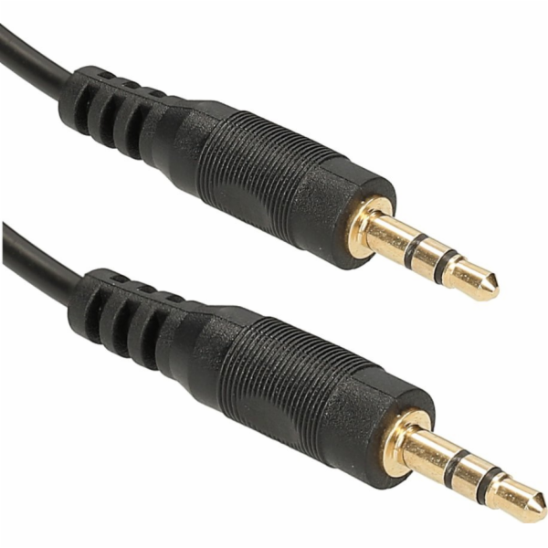 Libox Jack 3,5mm - Jack 3,5mm kabel 3m černý (LB0026)