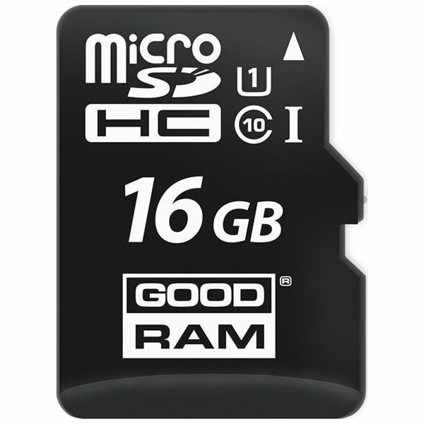 Karta GoodRam MicroSDHC 16 GB Class 10 UHS-I/U1 (M1A0-016...