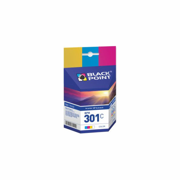 Inkoust Black Point BPH301C / CH562EE č. 301 (barva)