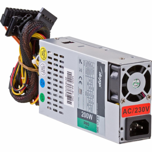 Akyga 200W serverový zdroj (AK-I1-200)