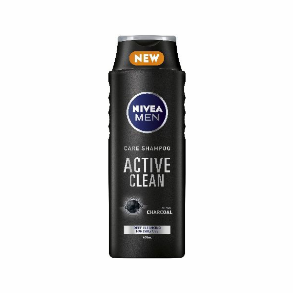 Nivea Šampon pro péči o vlasy ACTIVE CLEAN pro muže 400 ml