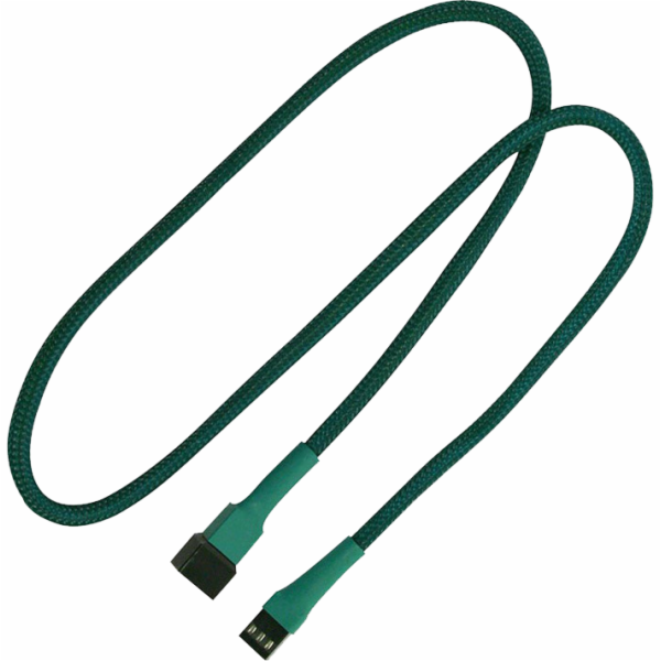 Nanoxia 3-pin - 3-pin, 0,6 m, zelená (900500001)