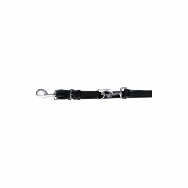 Trixie LEASH, 2,50mm/22mm, ČERNÁ