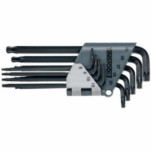 Teng Tools Sada torx L klíčů T8 - T40 9 ks. (161610100)