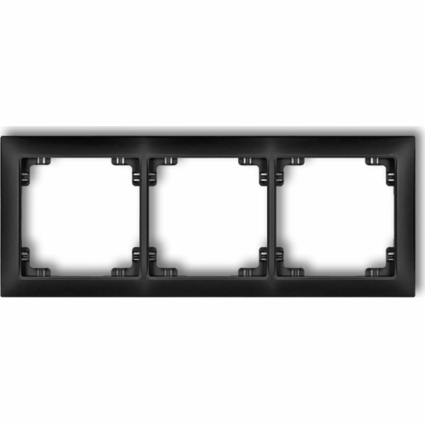 Karlik Frame Deco Soft, univerzální, trojitý plast, matná...