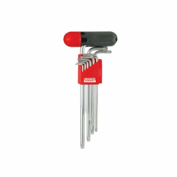 Modeco Sada torx L klíčů T10-T50 9 ks. (MN-54-116)