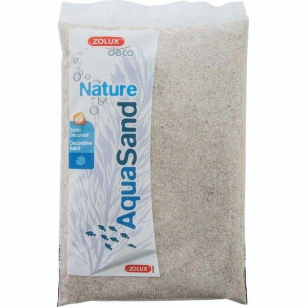 Zolux Aquasand Nature jemnozrnný křemen 5kg