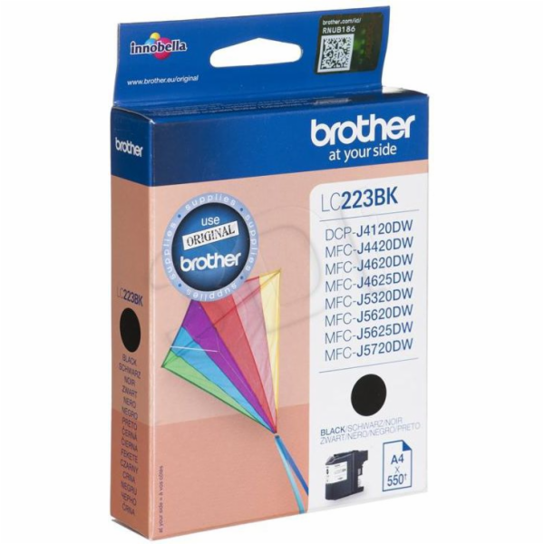 Originální inkoust Brother LC223BK (černý)