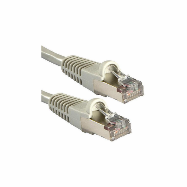 Lindy Patchcord Cat6A, S/FTP, 5m, šedý (47136)