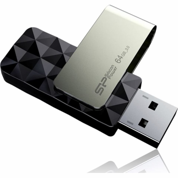 Pendrive Silicon Power Blaze B30, 64 GB (SP064GBUF3B30V1K)
