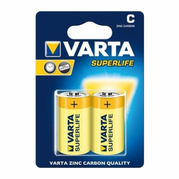 Varta Baterie Superlife C / R14 2 ks.