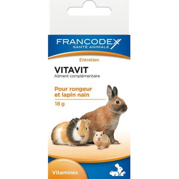 Francodex Vitavit - vitamíny pro hlodavce 18g