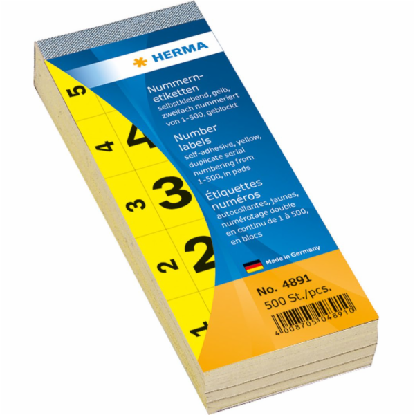 Herma Samolepící etikety 28 x 56 mm / 500 kusů (4891)